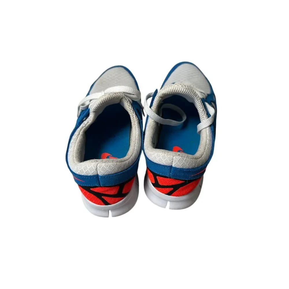 Nike Free Run 2 Women's‎ Athletic Shoes Blue White Red Running Training Sneakers